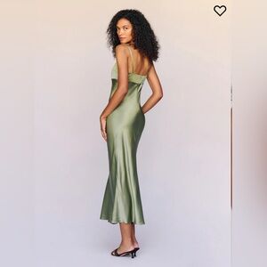 Reformation Kailyn Silk Dress, Size 2